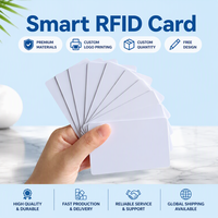 Carte RFID de contrôle d'accès 13,56 MHz en PVC, puce MF M1, lecture/écriture en usine