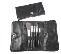 Ensemble de pinceaux de maquillage à marque privée, vente chaude, professionnel, 6 pièces
