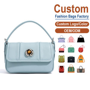 Sac carré en cuir véritable avec fermoir en pierre œil-de-chat, design de luxe léger, sac à main et bandoulière haut de gamme, fabrication ODM - Product Image 1