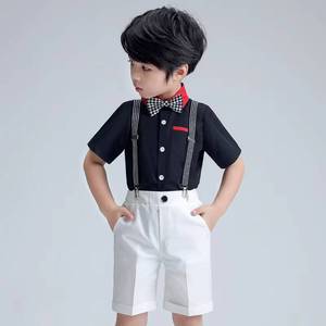 Vêtements <span class=keywords><strong>pour</strong></span> bébés garçons d'été, style britannique, <span class=keywords><strong>pour</strong></span> chorale scolaire, animation et performance de piano, 1er juin - Product Image 4