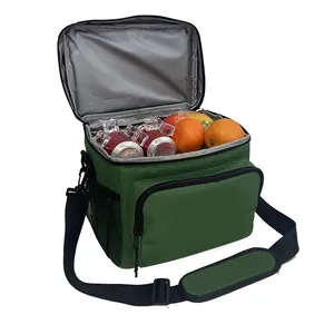 2023 New Food Wine Can Insula ted Carrier 600D Multispezialitäten-Anbieter OEM Akzeptable Custom ized Personal ized Custom Cooler Bag