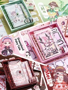 Alto valor lindo Corazón <span class=keywords><strong>de</strong></span> niña papelería diario Escuela Primaria estudiante bastón caja <span class=keywords><strong>de</strong></span> regalo Regalo <span class=keywords><strong>de</strong></span> Cumpleaños conjunto <span class=keywords><strong>de</strong></span> herramientas decorativas - Product Image 3