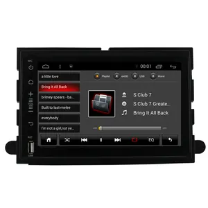 Rádio para carro universal, tela touchscreen de 7 polegadas com wifi bt gps e navegação vídeo para ford f150 2008-2014