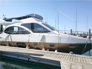 DK-LU55 16m Bateaux Yacht de pêche en fibre de verre Moteur abordable Super Yachts de luxe Bateau de vitesse classique en fibre de verre avec les meilleurs <span class=keywords><strong>prix</strong></span> - Product Image 3