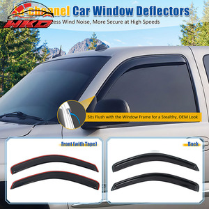 For Dodge Dakota 97-04 Standard Cab <b>Window</b> Visors In-Channel Rain <b>Shade</b> 2PCS - Product Image 2