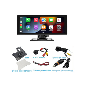 Navegador para Auto con Pantalla Táctil de 10.26 Pulgadas, Cámara para Tablero, Bluetooth, Carplay Inalámbrico, Android Auto, DVR con Cámara de Visión Trasera - Product Image 1