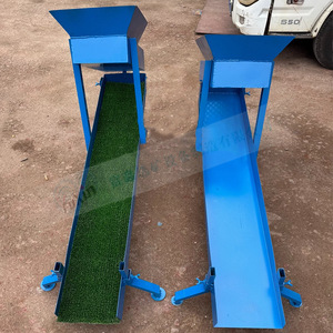 Gravity Separator Portable <b>Mini</b> Gold Pan <b>Vibrating</b> Sluice Box For Outdoor Mining - Product Image 3