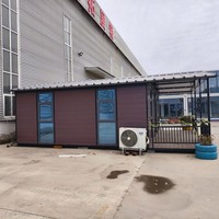 Module préfabriqué Maison conteneur 20 pieds Maisons mobiles bon marché Thaïlande