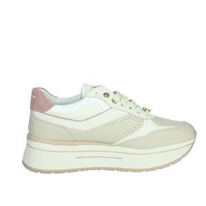 Sneakers Janet & Janet Donna J-020 Bianco, chaussures chunky pour femmes, mode décontractée - Product Image 4