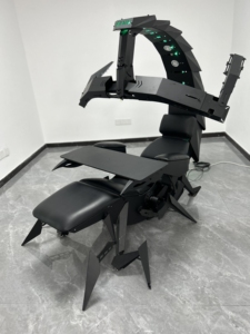 Chaise de travail CLUVENS Scorpion, chaise inclinable, chaise zéro gravité, cockpit informatique pour plusieurs écrans - Product Image 3