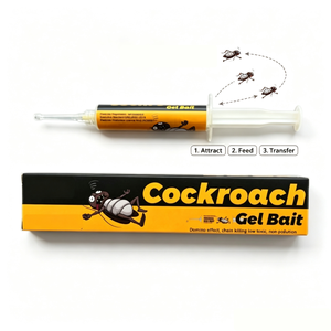 Gel appât anti-cafards en <span class=keywords><strong>seringue</strong></span>, effet de destruction en chaîne Domino, produit d'élimination des cafards <span class=keywords><strong>pour</strong></span> l'intérieur, lutte antiparasitaire - Product Image 2