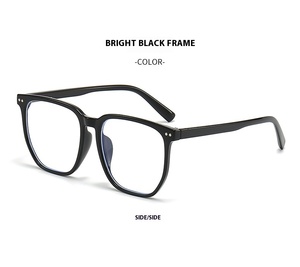 Kính cận thị khung đen mới củ<span class=keywords><strong>a</strong></span> phụ nữ với Cuốn Sách Nhỏ màu đỏ có thể điều chỉnh màu đỏ chống ánh sáng màu xanh Tremolo và khung lớn trơn trực tuyến - Product Image 6