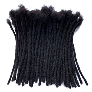 <span class=keywords><strong>Extensiones</strong></span> <span class=keywords><strong>de</strong></span> Cabello Humano Natural Chino para Microlocks, Sisterlocks y Dreadlocks, Hechas a Mano (Ancho 0.4cm), 100% Cabello Humano, <span class=keywords><strong>Precio</strong></span> al por Mayor - Product Image 1