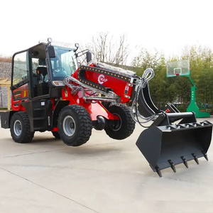 CE TL15 1.5T Mini 4X4 Wheel Front End Loader with Telescopic Boom <strong>Backhoe</strong> Electric Top Crawler <strong>Used</strong> Loaders <strong>for</strong> <strong>Sale</strong>