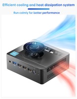Manufactory Gamer Mini PC 12th Gen Alder Lake N100 hasta 3,40 GHz 8/16GB DDR5 WIN11 Computadora de juegos de oficina en casa con pantalla dual NUC