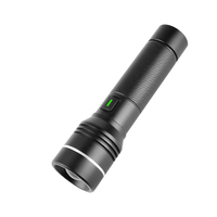 Lampe de poche tactique Super Bright Type-C lampes de poche rechargeables 1000 Lumens torche LED d'urgence étanche 5 Modes d'éclairage