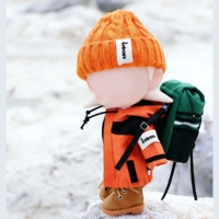 Vêtements de poupée pour poupées de 15 cm et 17 cm, lunettes Athleisure Frostfire Orange
