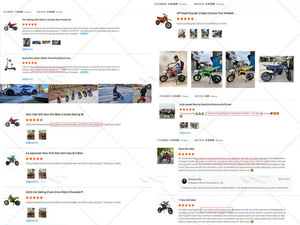 Motocicleta de Cross para Adultos, Motocicleta de Gasolina, Pit Bike, Dirt Bike, Motocicletas de 4 Tiempos - Product Image 5