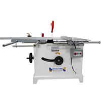 Sierra de Mesa Deslizante Vertical de 4KW 220V con Hoja de 350mm, Motor Circular, Inclinación de 0-45° y Capacidad de Corte de 2.5 para Uso Industrial
