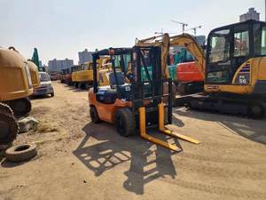 Montacargas Diésel Usado 7F30 de 3 Toneladas, Horquillas de 1520 mm, 3 m, 4.5 m, Precio Económico, Alta Eficiencia - Product Image 5