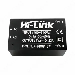 AC 220V to DC 9V 3W AC-DC Converter Isolated Isolation Switch Switching Power Supply Module HLK-PM09