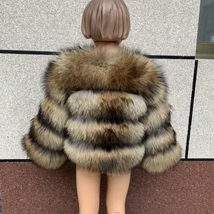 Giacca in Vera Pelliccia di <span class=keywords><strong>Volpe</strong></span> per Bambini, Adatta per Ragazze <span class=keywords><strong>e</strong></span> Ragazzi, Personalizzabile, Best Seller, Cappotto in Pelliccia per Bambini da 1 a 16 Anni - Product Image 4