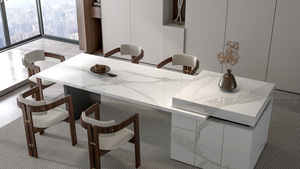Piedra Natural, Mármol, Porcelana, Piedra Sinterizada, Totalmente Esmaltada, Mate, Losa Grande 3200*1600, Piso, Encimeras <span class=keywords><strong>de</strong></span> <span class=keywords><strong>Cocina</strong></span> Personalizadas - Product Image 2