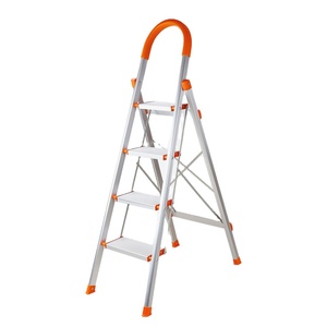 Escalier et plateforme en aluminium de différentes tailles, escabeau coulissant, <span class=keywords><strong>marchepied</strong></span> renforcé, fermeture douce Marine intérieur sans effort - Product Image 4