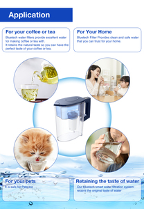 <span class=keywords><strong>Carafe</strong></span> <span class=keywords><strong>filtrante</strong></span> à eau alcaline 3,5 L, ioniseur, purificateur d'eau riche <span class=keywords><strong>en</strong></span> hydrogène et antioxydant avec filtre de remplacement - Product Image 4
