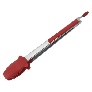 Vanjia — pinces à pain <span class=keywords><strong>en</strong></span> <span class=keywords><strong>Silicone</strong></span> pour Barbecue, <span class=keywords><strong>pince</strong></span> à aliments <span class=keywords><strong>en</strong></span> acier inoxydable, multi-usages, 12 pouces, pour <span class=keywords><strong>cuisine</strong></span> et Barbecue - Product Image 6