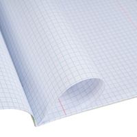 Cahier de composition pour les élèves des écoles personnalisé Design vert noir rouge marbre Style mathématiques musique école