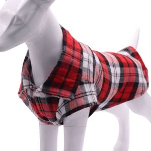 Chemises pour chiens de compagnie à carreaux tendance, vêtements rafraîchissants pour petits chiens, printemps été, chemise pour chiens - Product Image 3