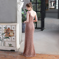 Robes de bal sirène trompette clapet à épaule unique 2024 nouveau Design sans manches robes de Quinceanera robe de bal