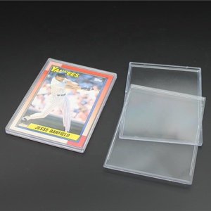 Leshiny New Mini Snap chủ thẻ nhựa container 35pt Độ dày thuận tiện Mini Snap trường hợp thẻ - Product Image 2