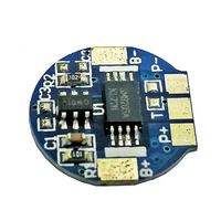 BMS rond 1s 3a pour batterie Li-ion/Lithium/Li-polymère 3.6V 3.7V 14430 14500 14650 et batterie LiFePO4 3V 3.2V avec NTC diamètre 14mm
