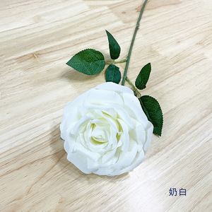 ดอกกุหลาบกำมะหยี่เทียมขนาดใหญ่ หลายสี สำหรับตกแต่งงานแต่งงาน ตกแต่งบ้าน ของประดับตกแต่งภายใน - Product Image 3
