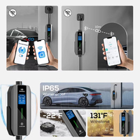 Chargeur EV portable 3,5 kW Type 2 16A avec écran LCD intelligent, courant réglable, prise Schuko, prêt à être expédié, pour la maison et l'usine, EVSE 2026