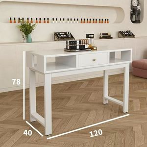 Ensemble complet de mobilier professionnel pour salon de manucure : tables de manucure et de maquillage en gros à vendre - Product Image 6