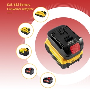 Adaptador de Batería para Herramientas <span class=keywords><strong>Bosch</strong></span> de 18 V, Adaptador DM18BS para Convertir Baterías de Iones de Litio de 18 V de <span class=keywords><strong>DeWalt</strong></span> y <span class=keywords><strong>Milwaukee</strong></span> a Herramientas Eléctricas <span class=keywords><strong>Bosch</strong></span> - Product Image 6