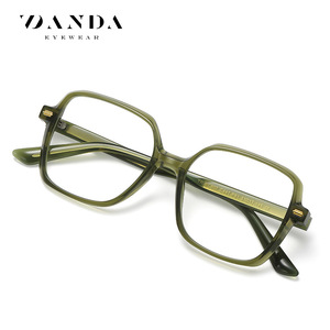 Monturas de Gafas Rectangulares DANDA, Montura Completa, Ligeras, Anti Luz Azul, Unisex - Product Image 5