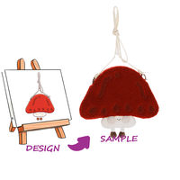 Poupée en peluche miniature personnalisée, tissu super doux, cadeau promotionnel personnalisable