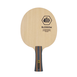 Paleta de Ping Pong Profesional BravoBee Blossm para Niños y <span class=keywords><strong>Adolescentes</strong></span>, 5 Capas de Madera, 2 de Carbono, Fibra de Carbono, Estilo Campeones del Mundo, Ataque Rápido y Loop - Product Image 1