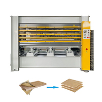 Meilleur prix 2 5 couches Auto 50T 100T 120 monocouche en bois massif électrique automatique hydraulique presse à chaud Machine