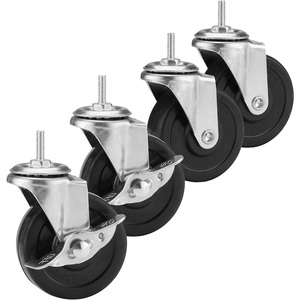 5-Tier NSF EcoStorage מדפי מדף עם גלגלי מתכת מדף חוט אחסון מתלה לבית משרד מוסך מטבח אמבטיה - Product Image 5