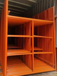 Système d'échafaudage en H galvanisé au design moderne, échafaudage métallique à cadre en L pour extérieur, hôtel, maçonnerie - Product Image 3