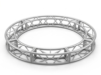 Structure tubulaire circulaire, structure carrée, structure en treillis spatial pour applications scolaires