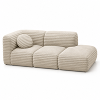 Kain Beludru Rajut 270gsm yang Dapat Dicuci, Berat Sedang, Lebar 57 inci, Kain Pelapis untuk Bantal Sofa, Mainan Boneka, Dekorasi Rumah