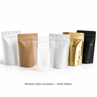 Sachet Doypack Transparent Personnalisé avec Impression de Logo, Résistant à l'Humidité pour Emballage de Confiseries, Bonbons et Snacks