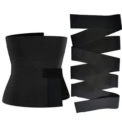 Customized Waist Trainer Stomach Tummy Wrap Slimming Belts Tummy Trimmer Latex Women Corset Waist Trainer Shaper