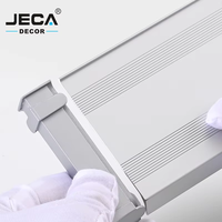 Plinthes en aluminium en gros, profilés de plinthe pour la décoration des sols, plinthes de revêtement de sol OEM/ODM